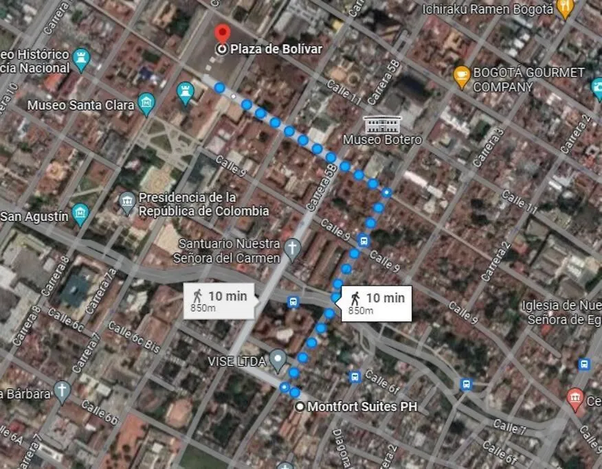 Grandioso Apartaestudio La Candelaria Bogotá Apartamento