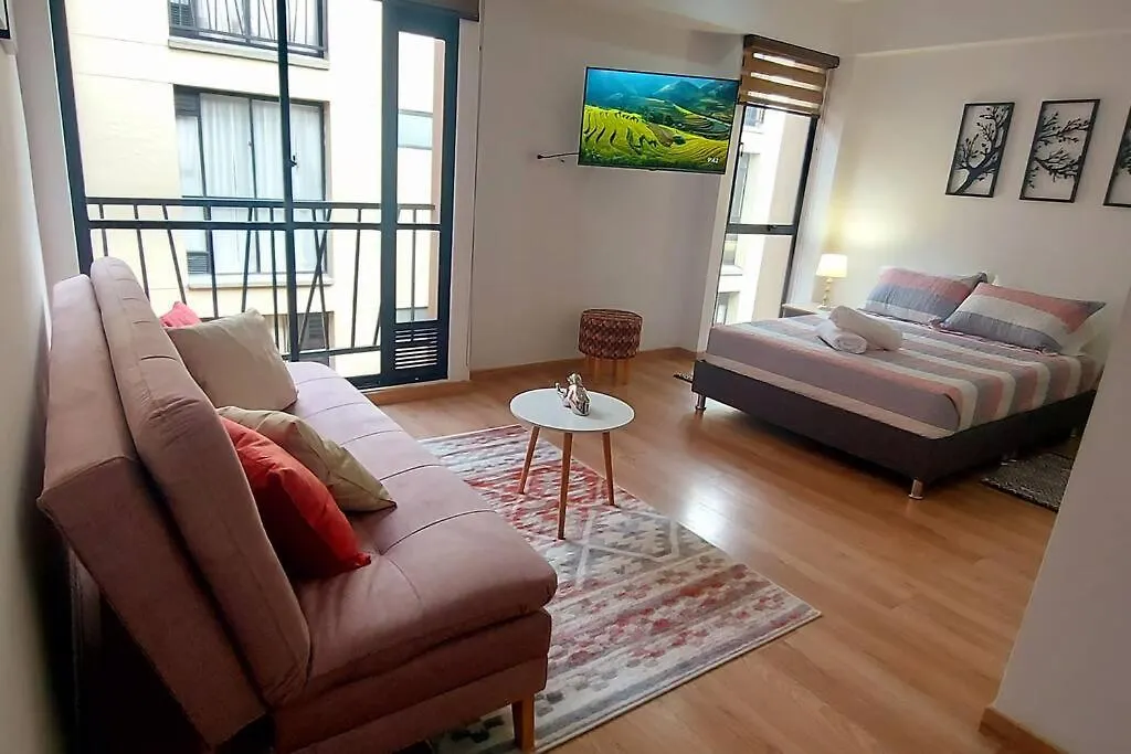 Grandioso Apartaestudio La Candelaria Bogota